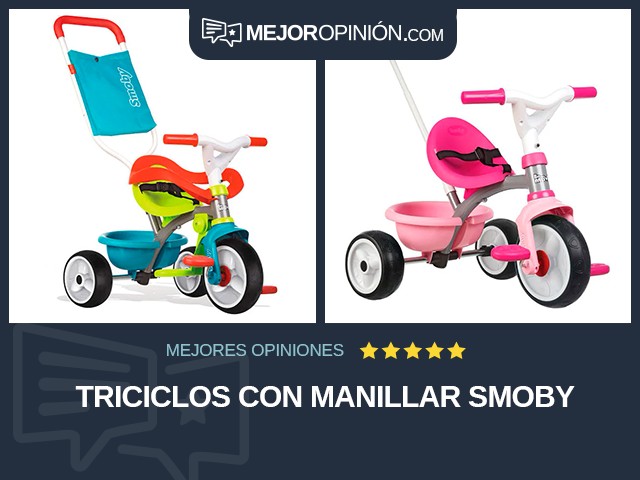 Triciclos Con manillar Smoby