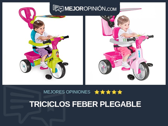 Triciclos Feber Plegable