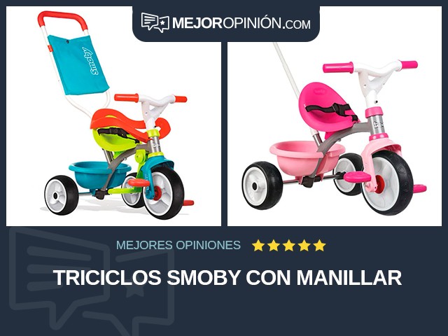 Triciclos Smoby Con manillar