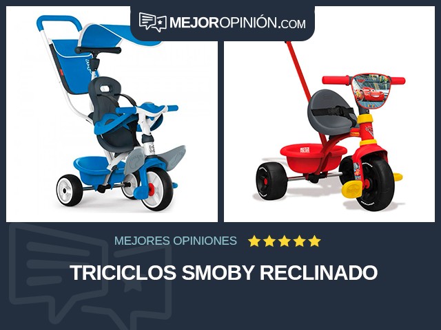 Triciclos Smoby Reclinado