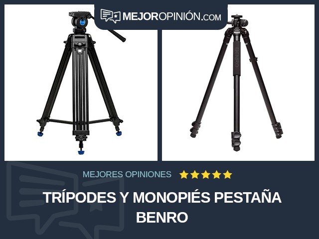 Trípodes y monopiés Pestaña BENRO