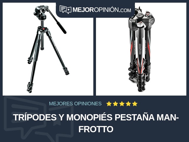 Trípodes y monopiés Pestaña Manfrotto