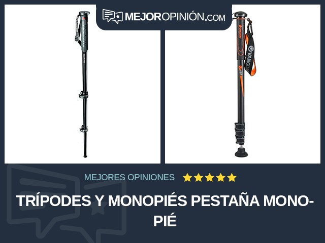 Trípodes y monopiés Pestaña Monopié