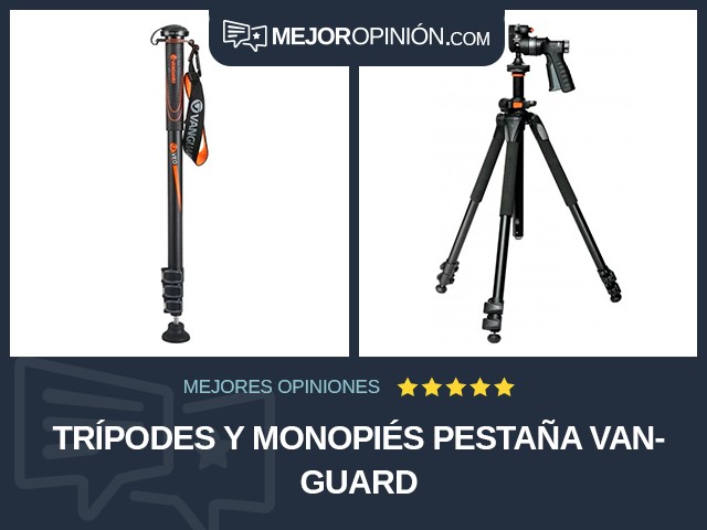 Trípodes y monopiés Pestaña Vanguard