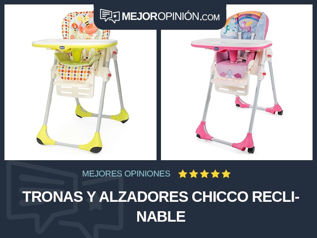 Tronas y alzadores Chicco Reclinable