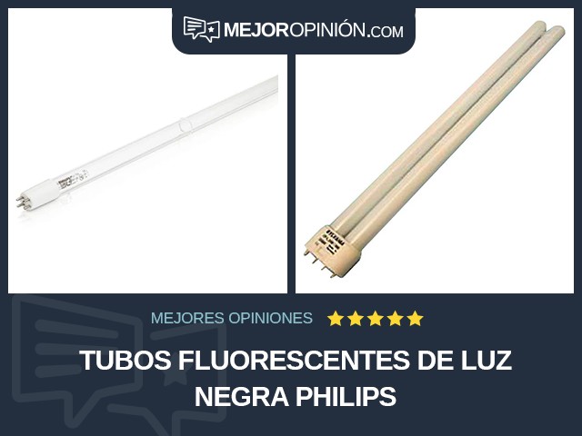 Tubos fluorescentes De luz negra Philips