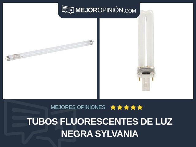 Tubos fluorescentes De luz negra Sylvania