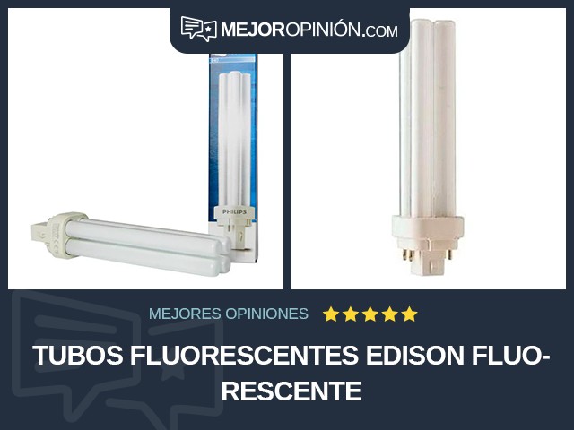 Tubos fluorescentes Edison Fluorescente