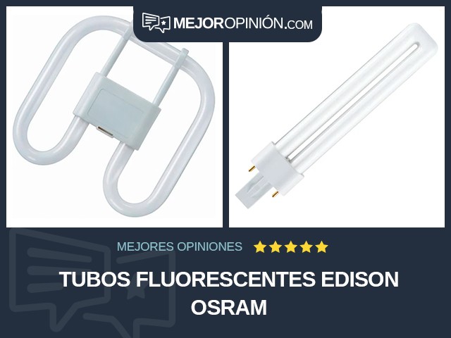 Tubos fluorescentes Edison OSRAM