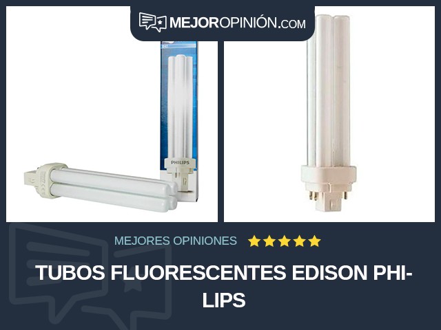 Tubos fluorescentes Edison Philips