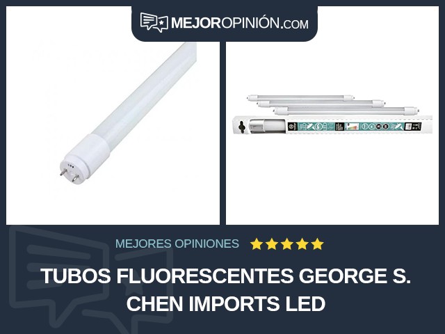 Tubos fluorescentes George S. Chen Imports LED