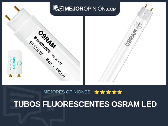 Tubos fluorescentes OSRAM LED