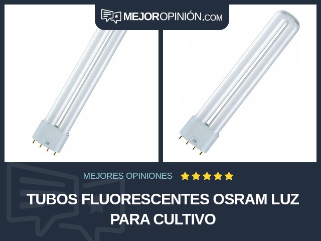 Tubos fluorescentes OSRAM Luz para cultivo