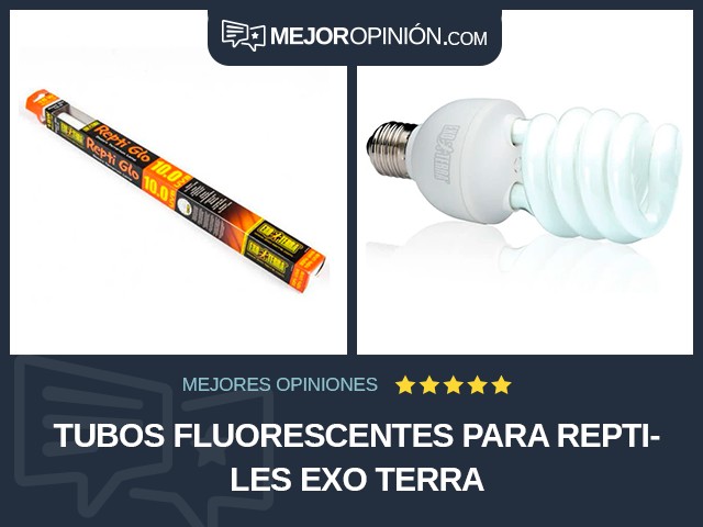 Tubos fluorescentes Para reptiles Exo Terra