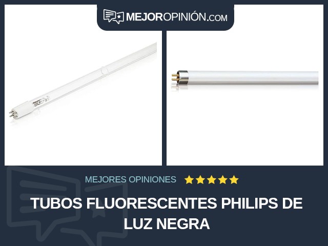 Tubos fluorescentes Philips De luz negra