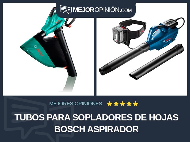 Tubos para sopladores de hojas Bosch Aspirador