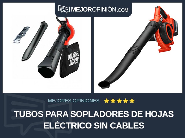 Tubos para sopladores de hojas Eléctrico Sin cables