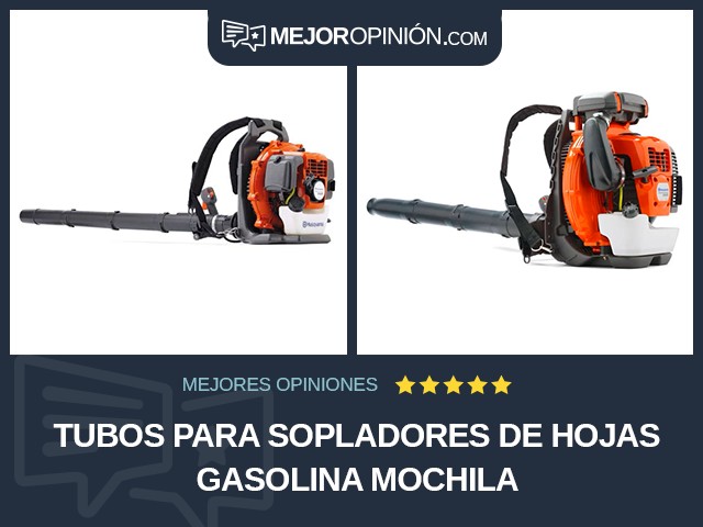 Tubos para sopladores de hojas Gasolina Mochila