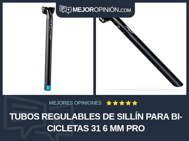 Tubos regulables de sillín para bicicletas 31 6 mm PRO