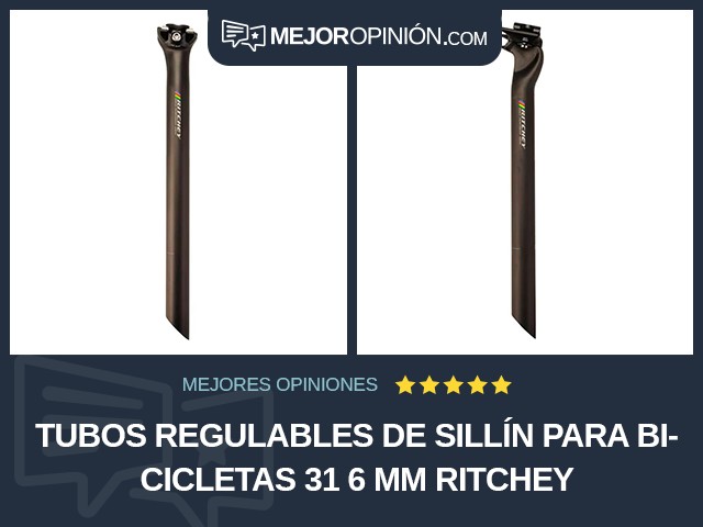 Tubos regulables de sillín para bicicletas 31 6 mm Ritchey