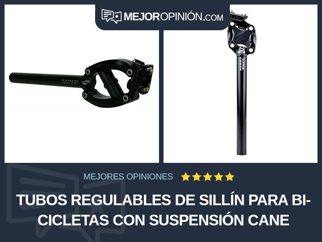 Tubos regulables de sillín para bicicletas Con suspensión Cane Creek