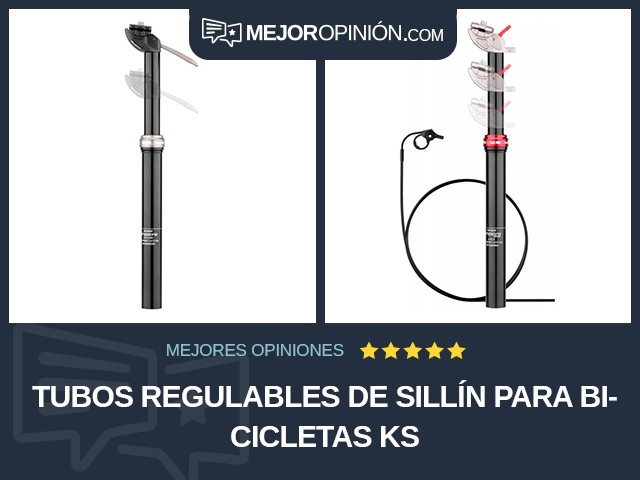 Tubos regulables de sillín para bicicletas KS