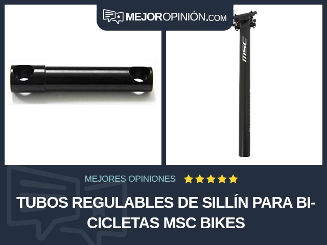 Tubos regulables de sillín para bicicletas MSC Bikes