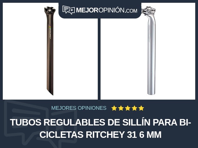 Tubos regulables de sillín para bicicletas Ritchey 31 6 mm