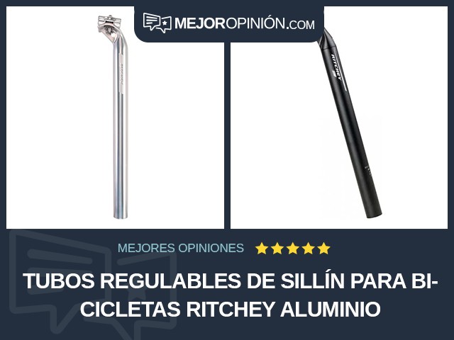 Tubos regulables de sillín para bicicletas Ritchey Aluminio