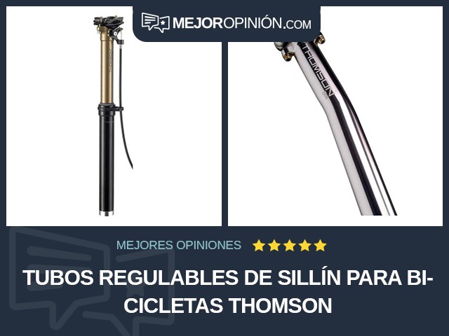 Tubos regulables de sillín para bicicletas Thomson