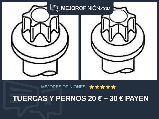 Tuercas y pernos 20 € – 30 € Payen