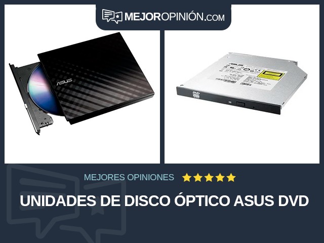 Unidades de disco óptico ASUS DVD