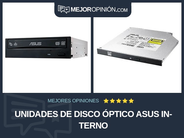 Unidades de disco óptico ASUS Interno