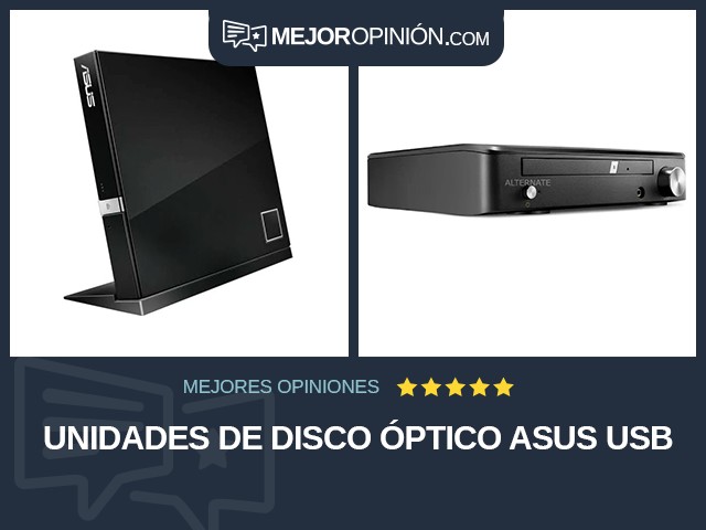 Unidades de disco óptico ASUS USB