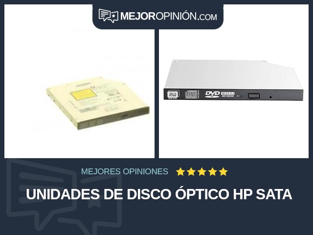 Unidades de disco óptico HP SATA