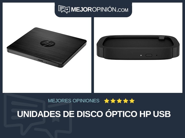 Unidades de disco óptico HP USB