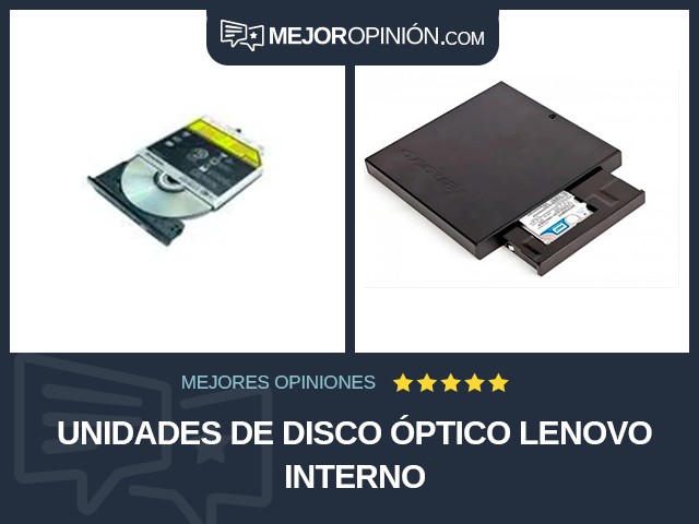 Unidades de disco óptico Lenovo Interno