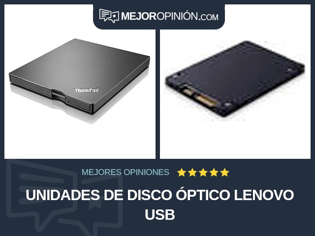 Unidades de disco óptico Lenovo USB