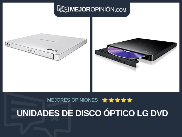 Unidades de disco óptico LG DVD