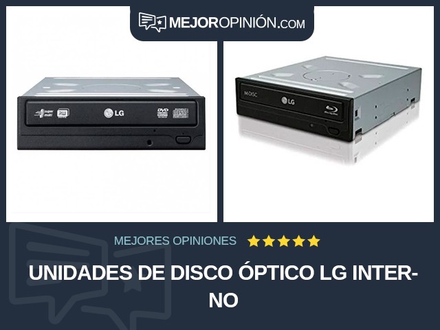 Unidades de disco óptico LG Interno