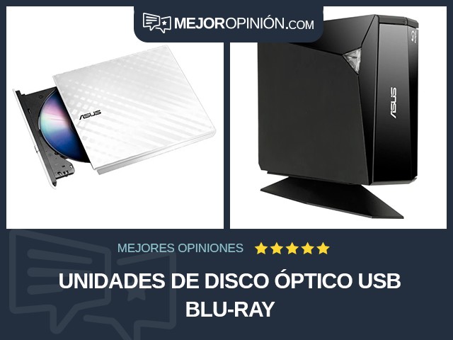 Unidades de disco óptico USB Blu-ray