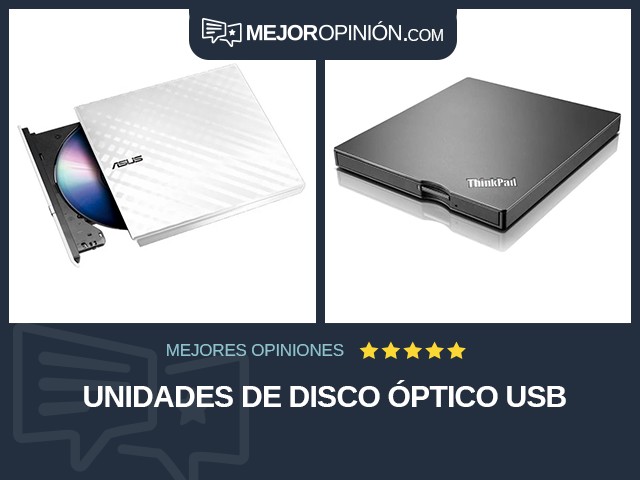 Unidades de disco óptico USB