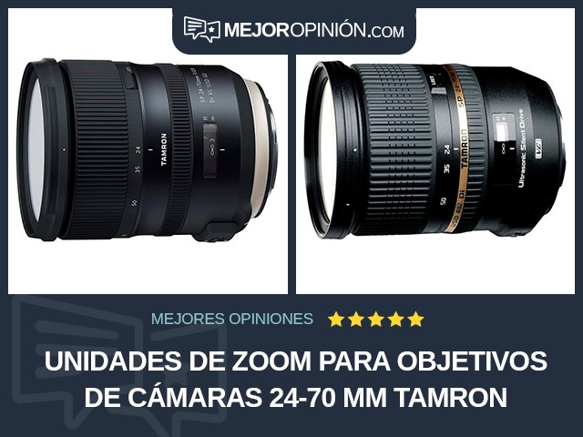 Unidades de zoom para objetivos de cámaras 24-70 mm Tamron