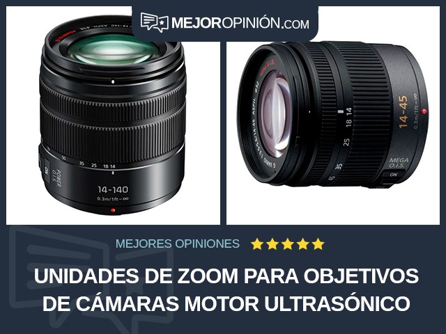 Unidades de zoom para objetivos de cámaras Motor ultrasónico 14-140 mm