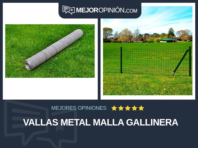 Vallas Metal Malla gallinera