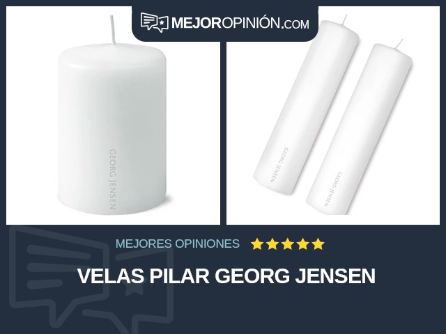 Velas Pilar Georg Jensen