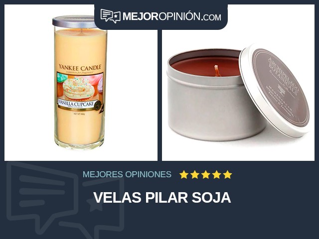 Velas Pilar Soja