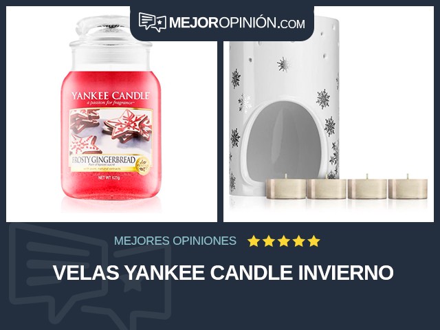 Velas Yankee Candle Invierno