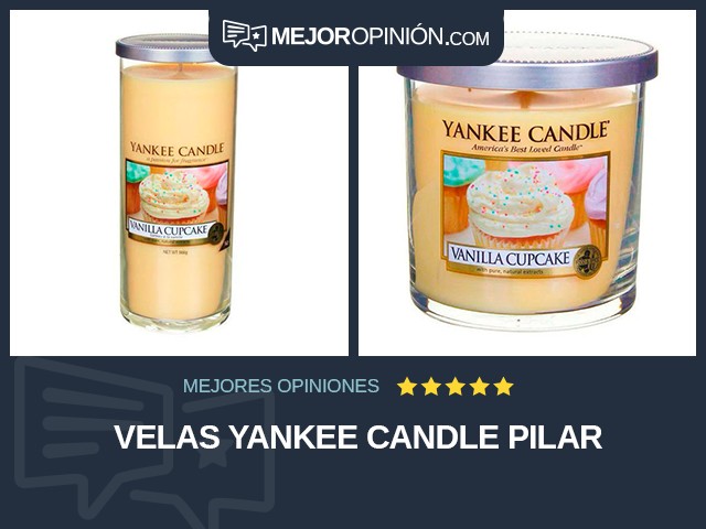 Velas Yankee Candle Pilar