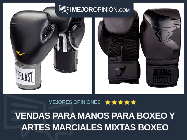 Vendas para manos para boxeo y artes marciales mixtas Boxeo